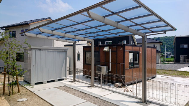 駐車場(カーポート)設置